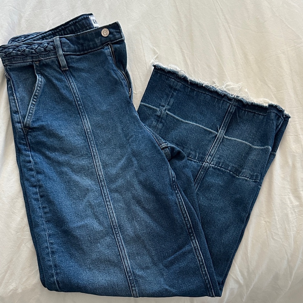 GAP Women's Dark Blue Flare Jeans